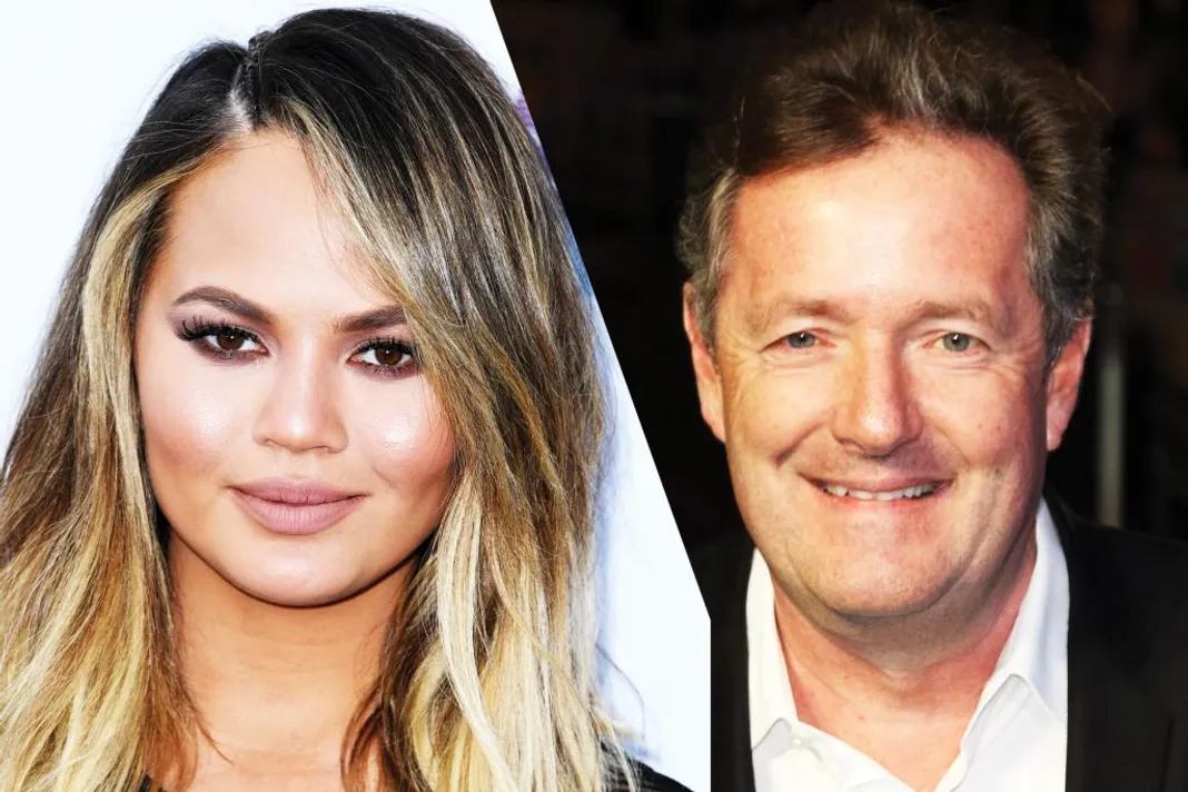 Chrissy Teigen, Piers Morgan