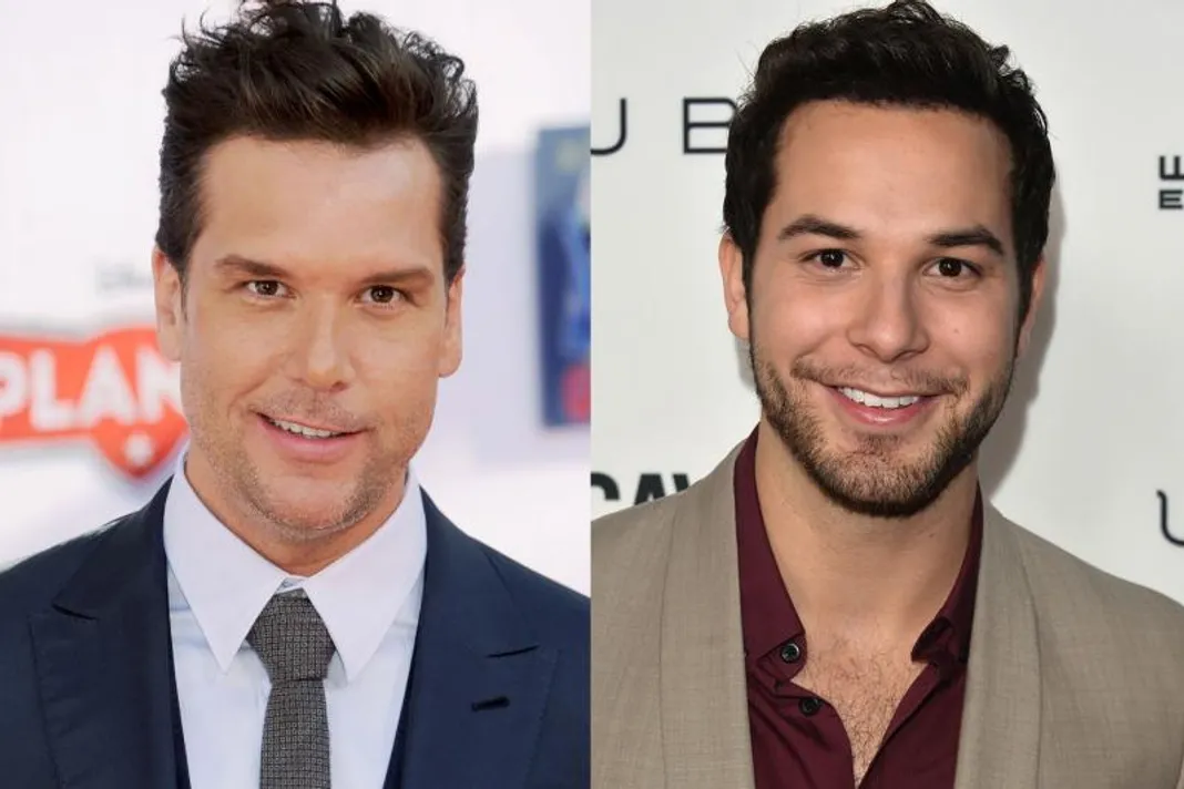 Dane Cook and Skylar Astin