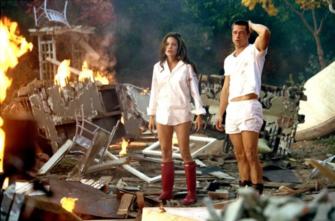 Mr and Mrs Smith, Brad Pitt and Angelina Jolie Mr and Mrs Smith, Brad Pitt and Angelina Jolie