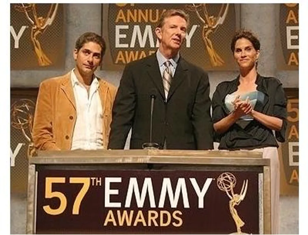 57th Annual Primetime Emmy Award Nominations: Michael Imperioli, Dick Askin and Jami Gertz 57th Annual Primetime Emmy Award Nominations: Michael Imperioli, Dick Askin and Jami Gertz