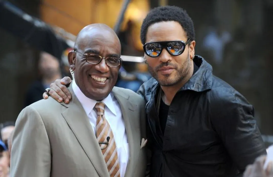 Al Roker, Lenny Kravitz Al Roker, Lenny Kravitz