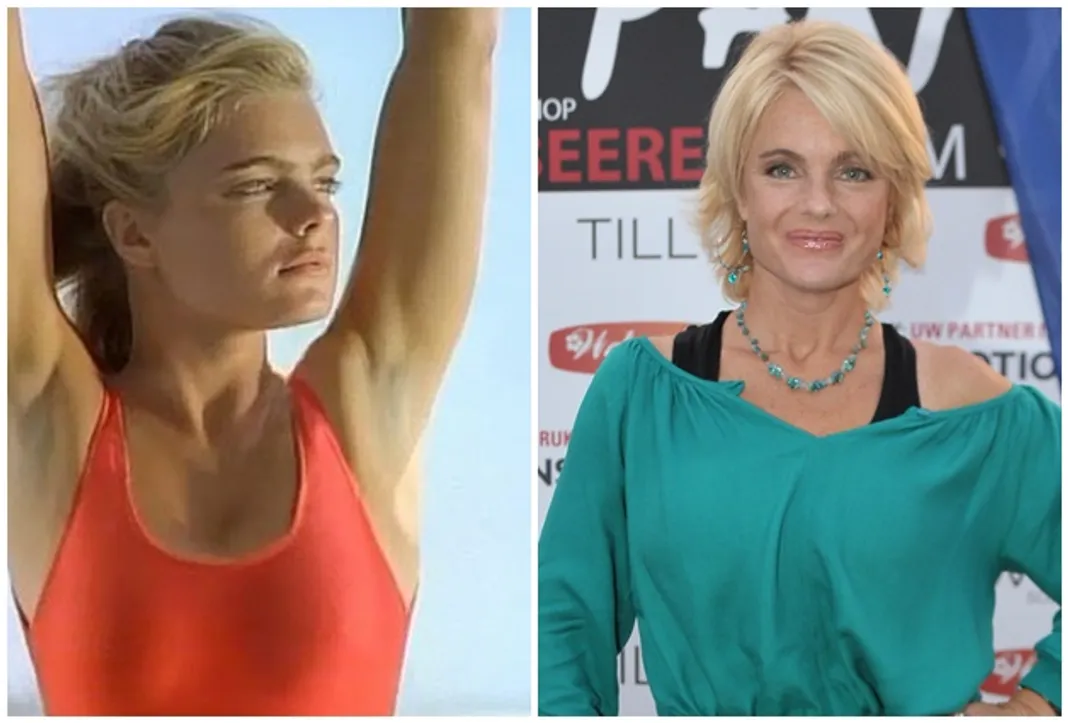 Erika Eleniak, Traci Bingham, Jeremy Jackson, Nicole Eggert, Baywatch, Then and Now