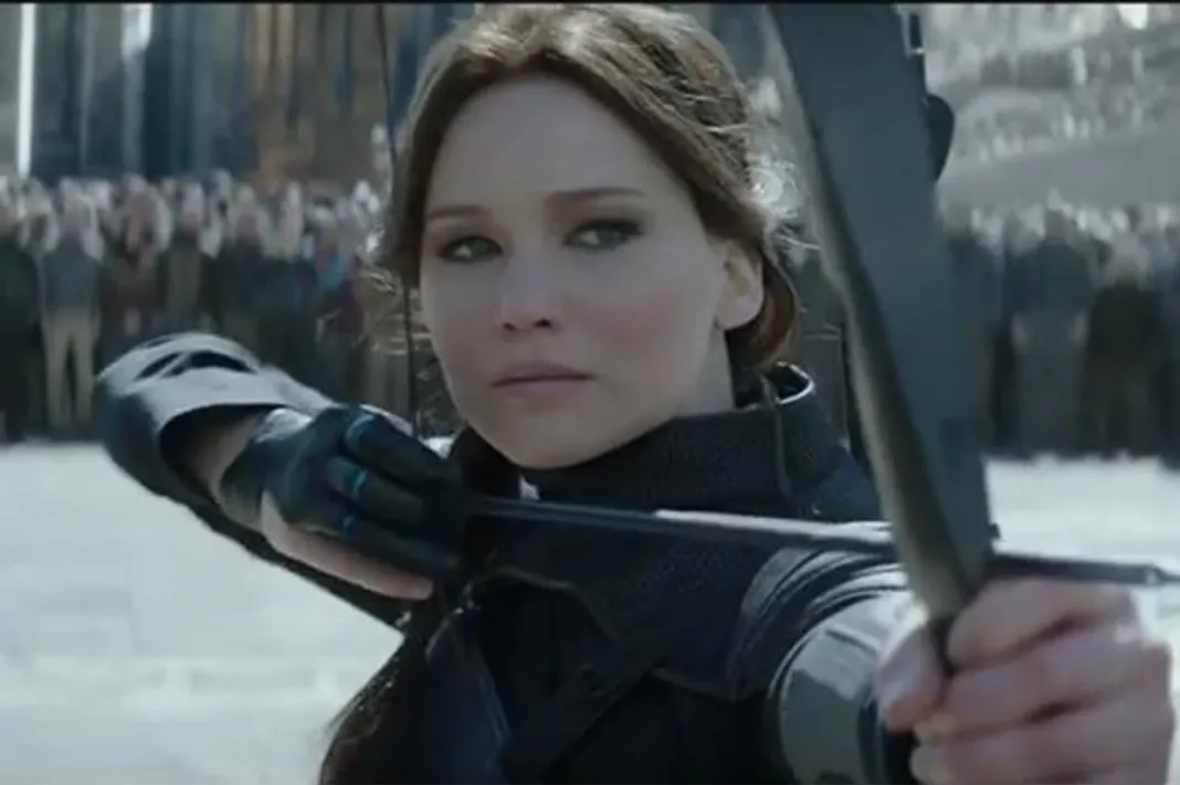 Jennifer Lawrence, The Hunger Games, Mockingjay, Part2, Lionsgate,YouTube,100815