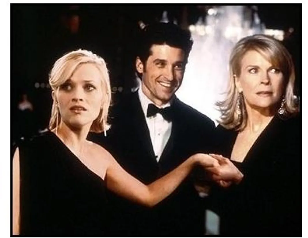 Sweet Home Alabama movie still: Melanie Carmichael (Reese Witherspoon), Andrew (Patrick Dempsey) and The Mayor (Candice Bergen) Sweet Home Alabama movie still: Melanie Carmichael (Reese Witherspoon), Andrew (Patrick Dempsey) and The Mayor (Candice Bergen)